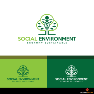 Social Environment Economy Sustainable | Logo Design by Graphic Bricks