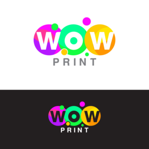 WOW Print - Target your audience.  | Logo Design by concepts