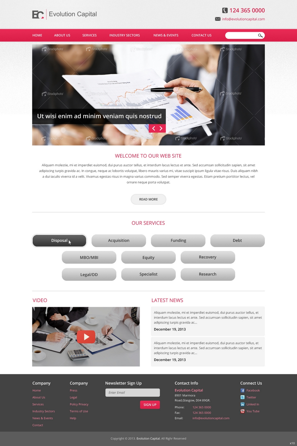 Web Design by pb for this project | Design #2842892