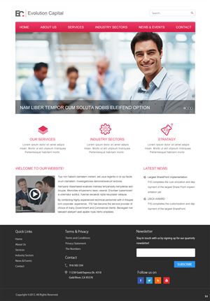 Web Design by pb for this project | Design: #2842894