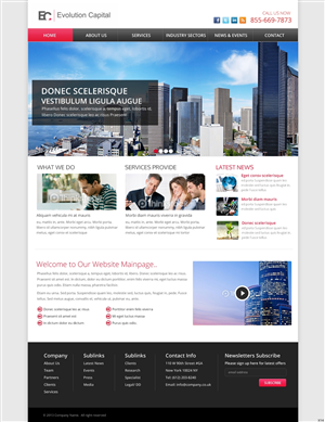 Web Design by pb for this project | Design: #2842899