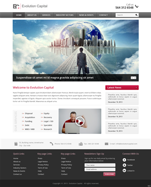 Web Design by pb for this project | Design: #2842901