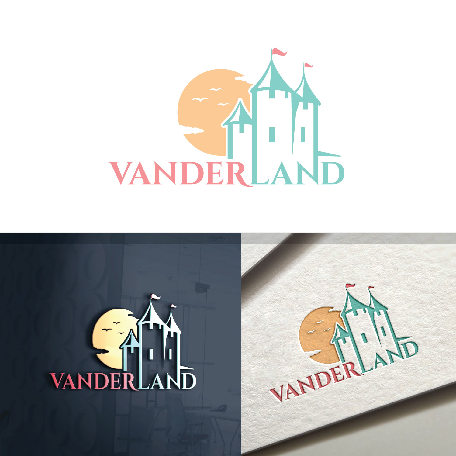 Logo Design by FourtuneDesign for VanDerland Productions | Design: #21235949