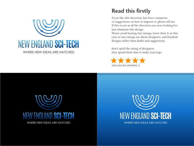 Logo Design by Atvento Graphics for New England Sci-Tech Inc | Design #18744322