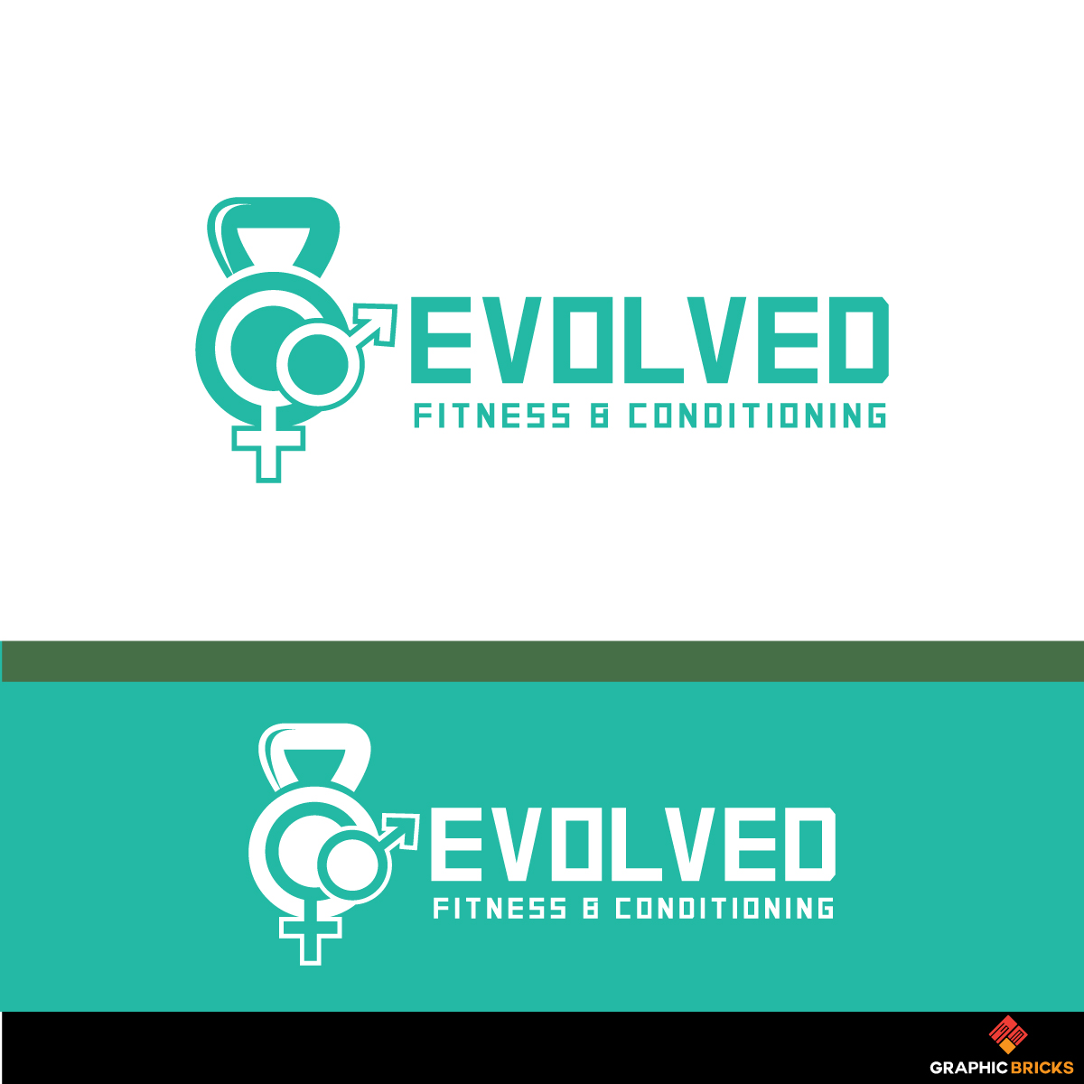 Logo Design by Graphic Bricks for Evolved Fitness and Conditioning  | Design #18732449