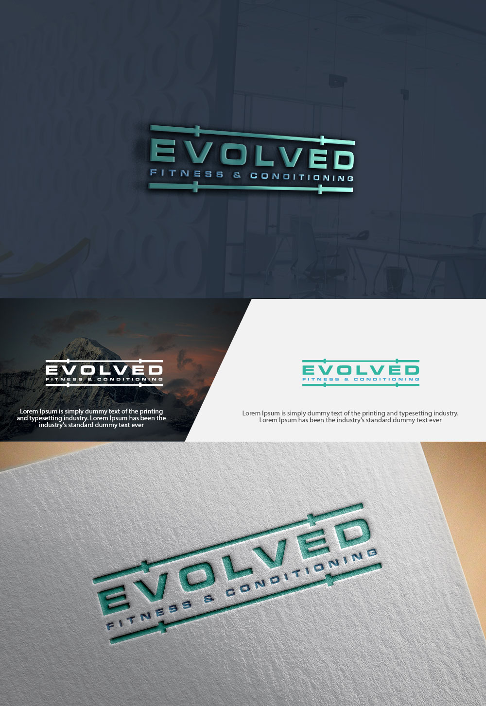 Design de Logo par dr ghulam mustafa sahab pour Evolved Fitness and Conditioning  | Design #18767659