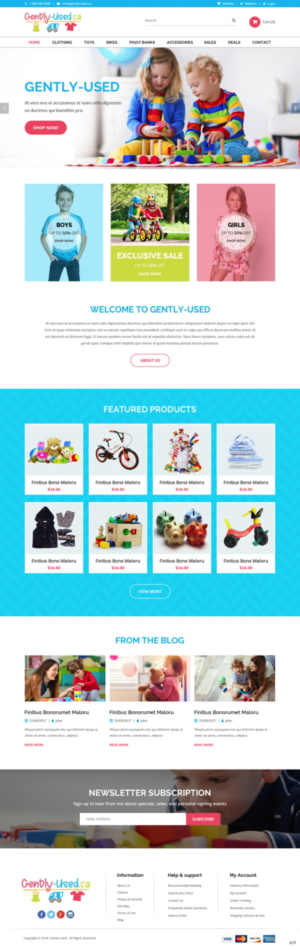 Web Design by pb for OmniOnline | Design: #18763676
