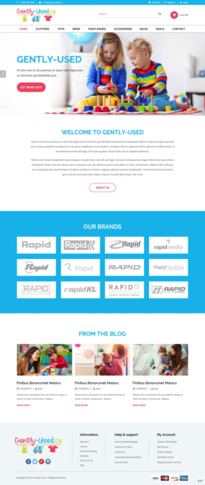 Web Design by pb for OmniOnline | Design: #18799805