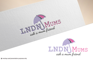 LNDN Mums | Logo Design by Juli creation