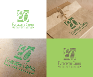 Evergreen Ohana | Design de Logo par Farmiza