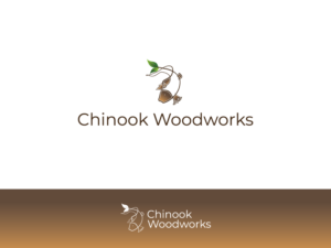Chinook Woodworks | Logo Design by Matea