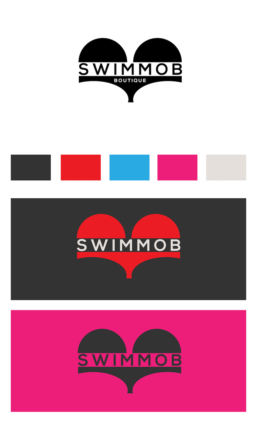 Logo Design by Maurissahunter for swim mob | Design #18738653