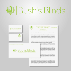 Logo-Design von Dates249 für Bush's Blinds | Design #18762694