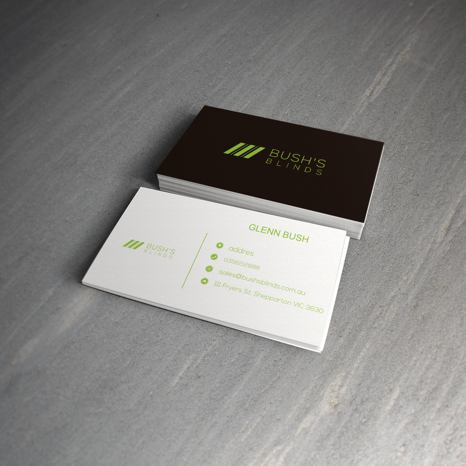 Diseño de Logo por cihuuuuuu 2 para Bush's Blinds | Diseño #18748474