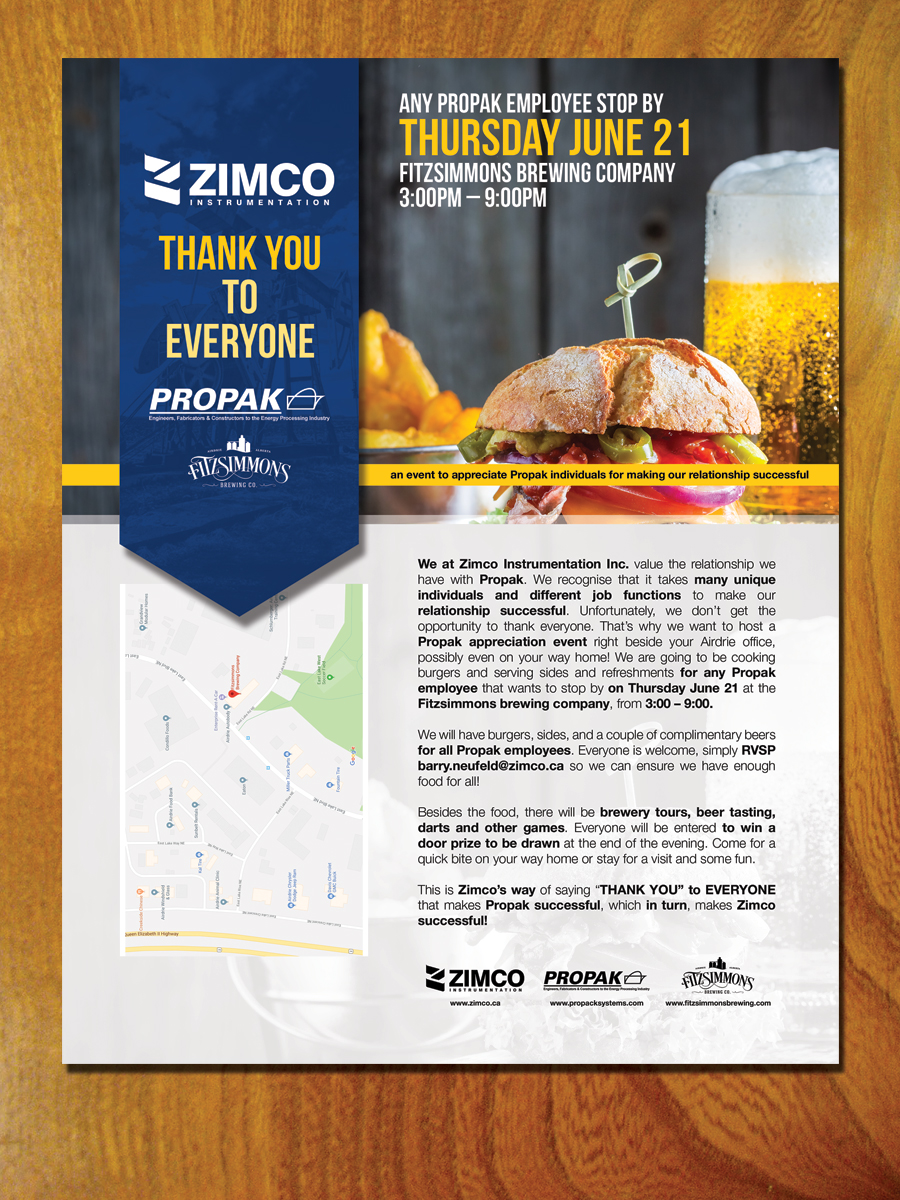 Flyer Design by LeonFX for Zimco Instrumentation Inc. | Design #18799904