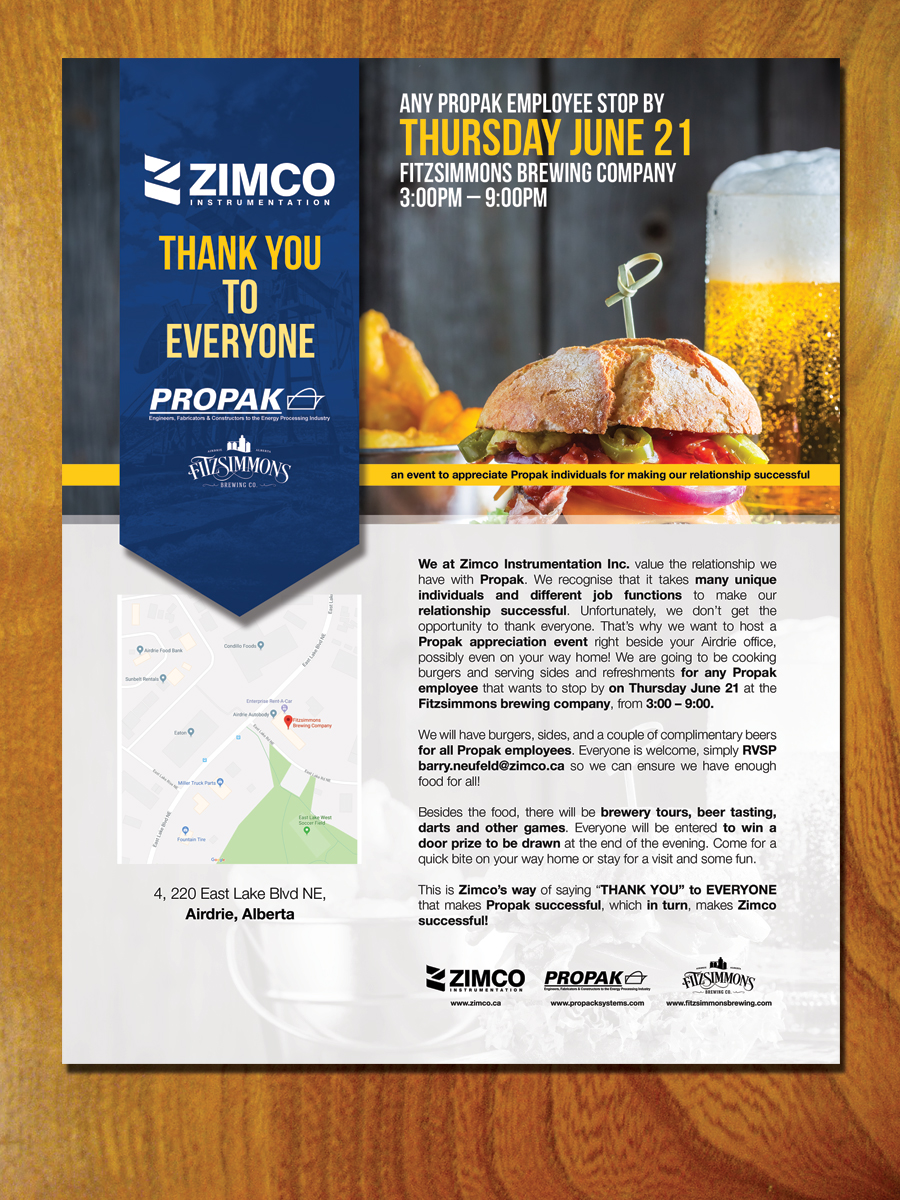 Flyer Design by LeonFX for Zimco Instrumentation Inc. | Design: #18800360