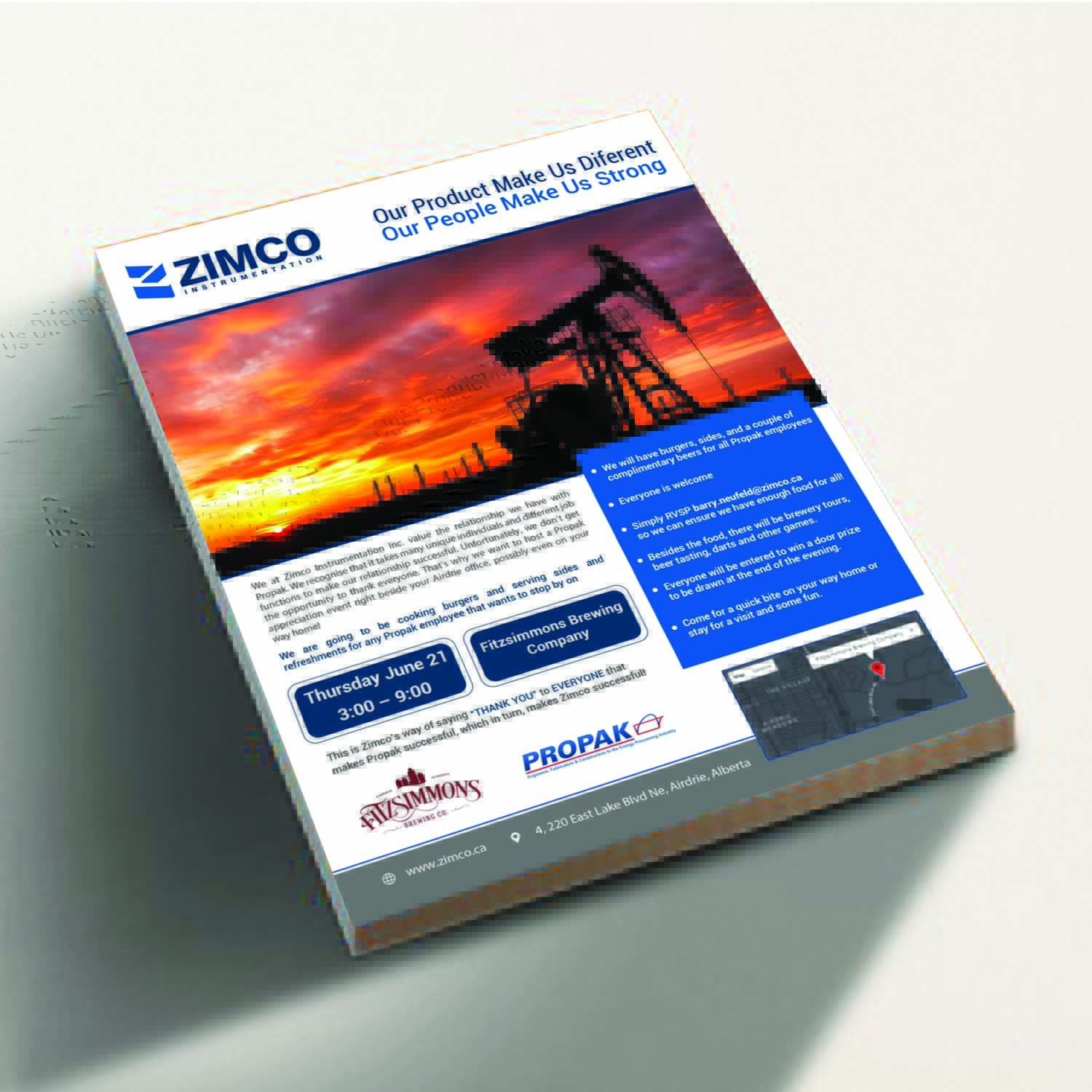Flyer-Design von creative.bugs für Zimco Instrumentation Inc. | Design #18733109
