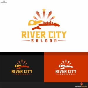 River City Saloon | Diseño de Logo por Graphic Bricks
