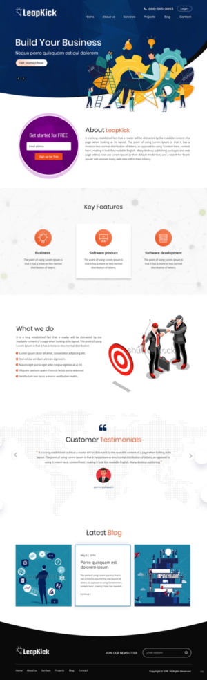 Web Design by pb for DigiStratum LLC | Design: #18780369