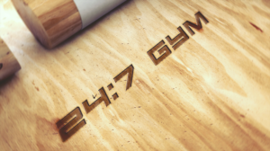 24:7 GYM | Logo Design by Yassine Voinchet