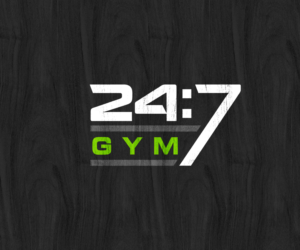 24:7 GYM | Logo Design by TRHZ