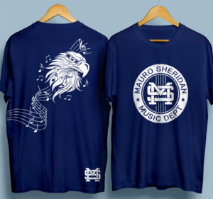 Middle School needs Music Department Logo Design | T-Shirt-Design von 99.degree