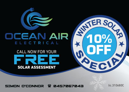 Advertisement Design by UrbainFX for Ocean Air electrical | Design #18807855