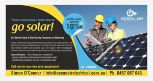 Advertisement Design by Ramaling Belkote for Ocean Air electrical | Design: #18741234