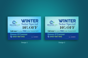 Advertisement Design by SEBA DESIGN for Ocean Air electrical | Design #18739020
