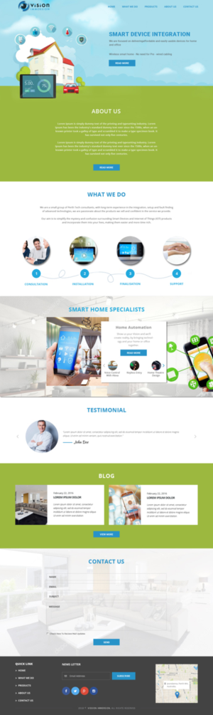 Web Design by Sujit Banerjee for this project | Design: #18793598