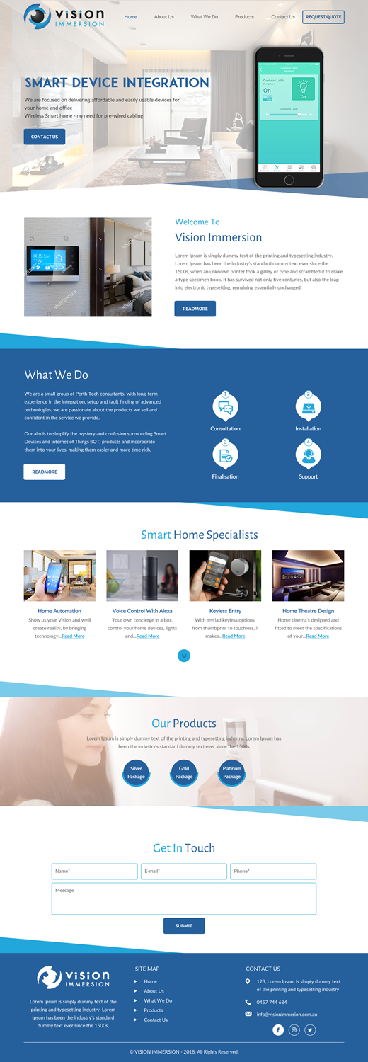 Web Design by rightway for this project | Design #18781050