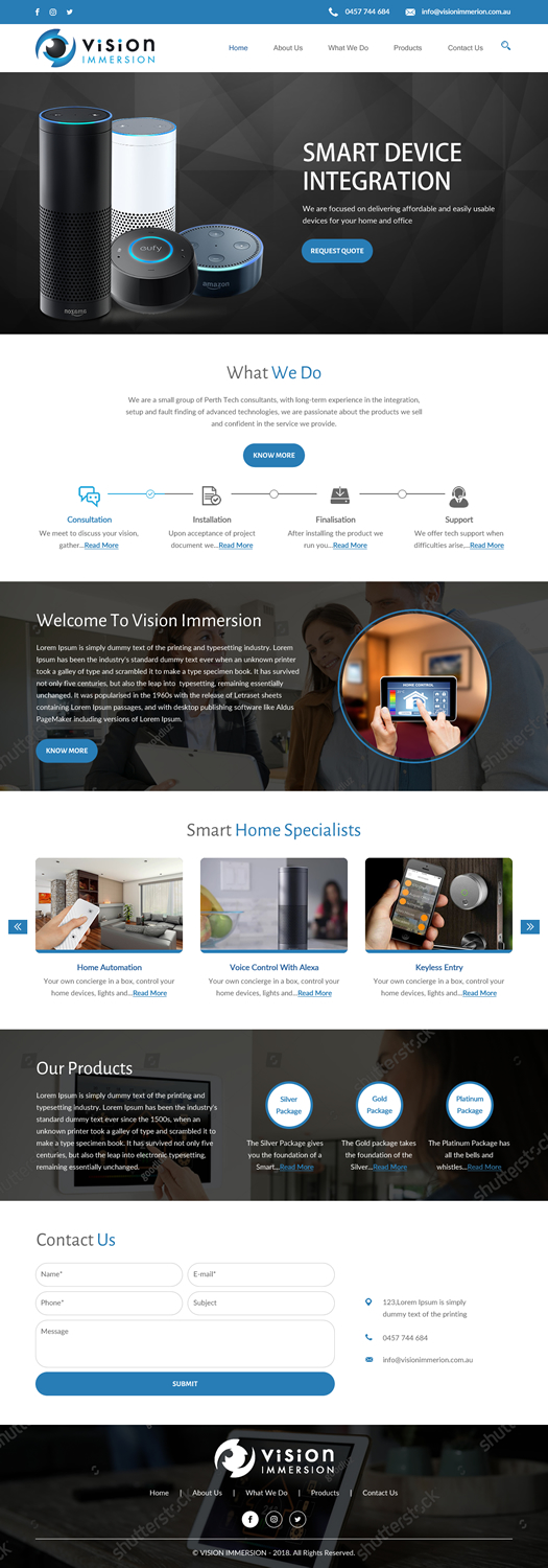 Web Design par rightway pour ce projet | Design : #18781051