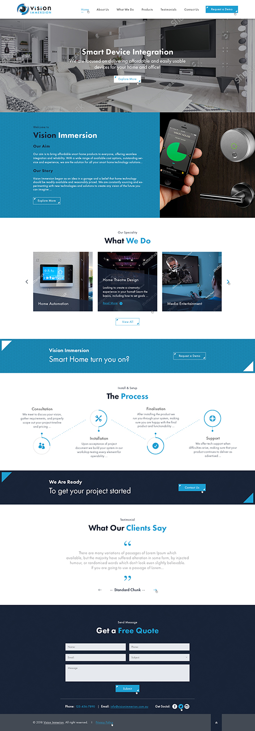 Web Design par Ved Web Services pour ce projet | Design #18784434