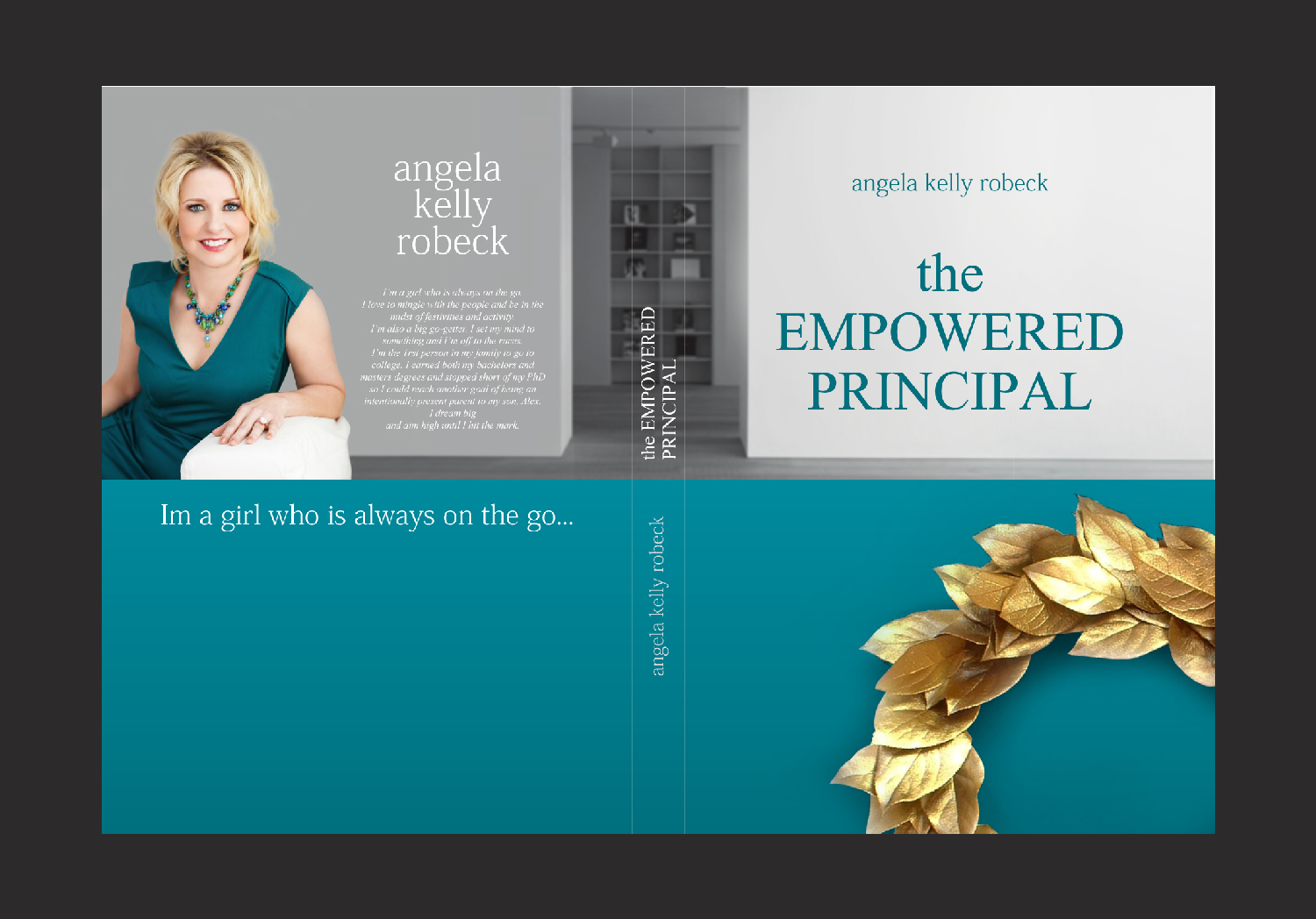 Diseño de portada de libro por project 5 para Angela Kelly Coaching | Diseño #18889027