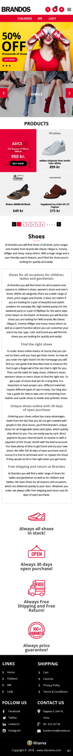 Web Design by pb for Footway | Design #18755494