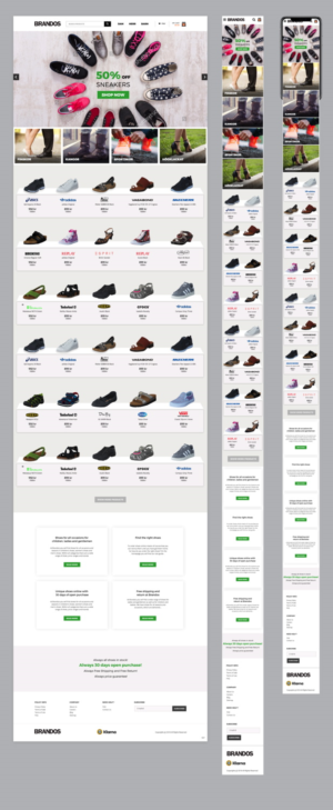 Web Design by pb for Footway | Design: #18755498