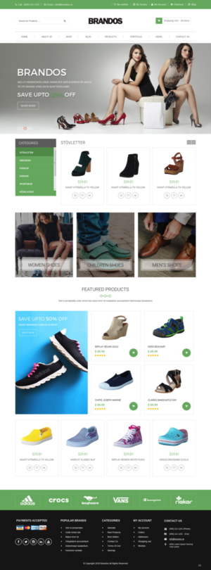 Web Design by pb for Footway | Design: #18780347
