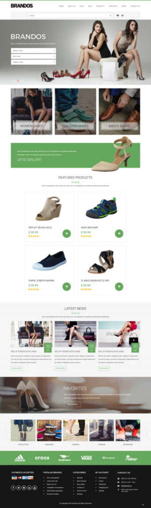 Web Design by pb for Footway | Design: #18806074