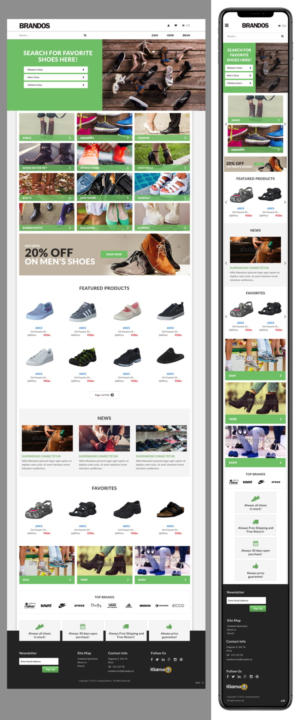 Web Design by pb for Footway | Design: #18810190