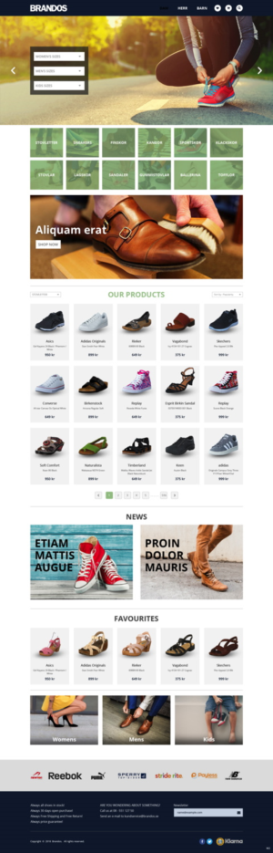 Web Design by pb for Footway | Design: #18810195
