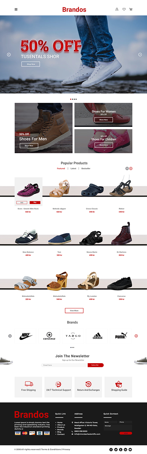 Web Design by bdesigner9 for Footway | Design #18787634