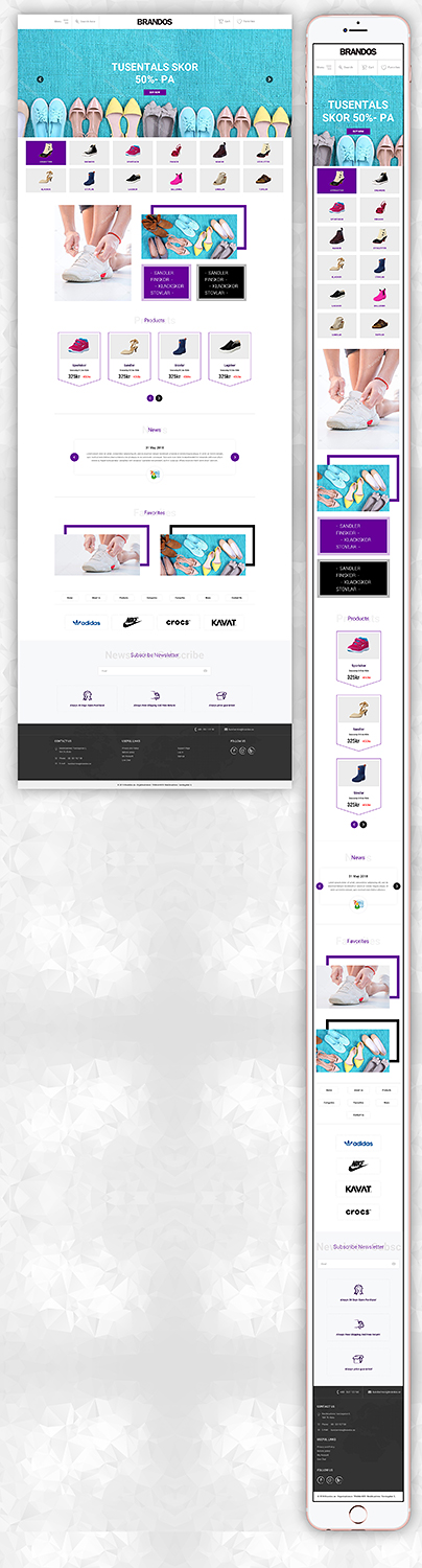Web Design by PiXthemes for Footway | Design #18809343