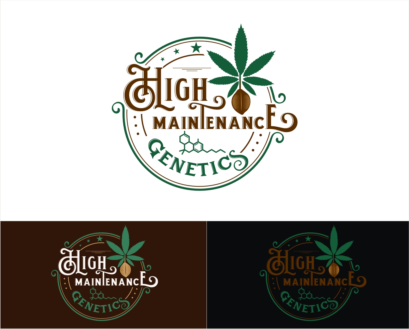 Logo Design by Soul Light for High Maintance  | Design #18768671