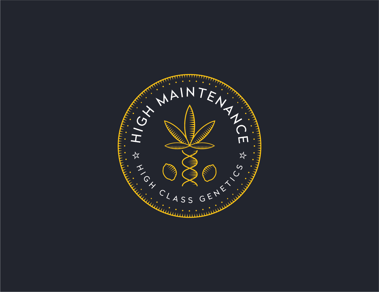 Logo Design by Muhammad Imran 3 for High Maintance  | Design #18756714