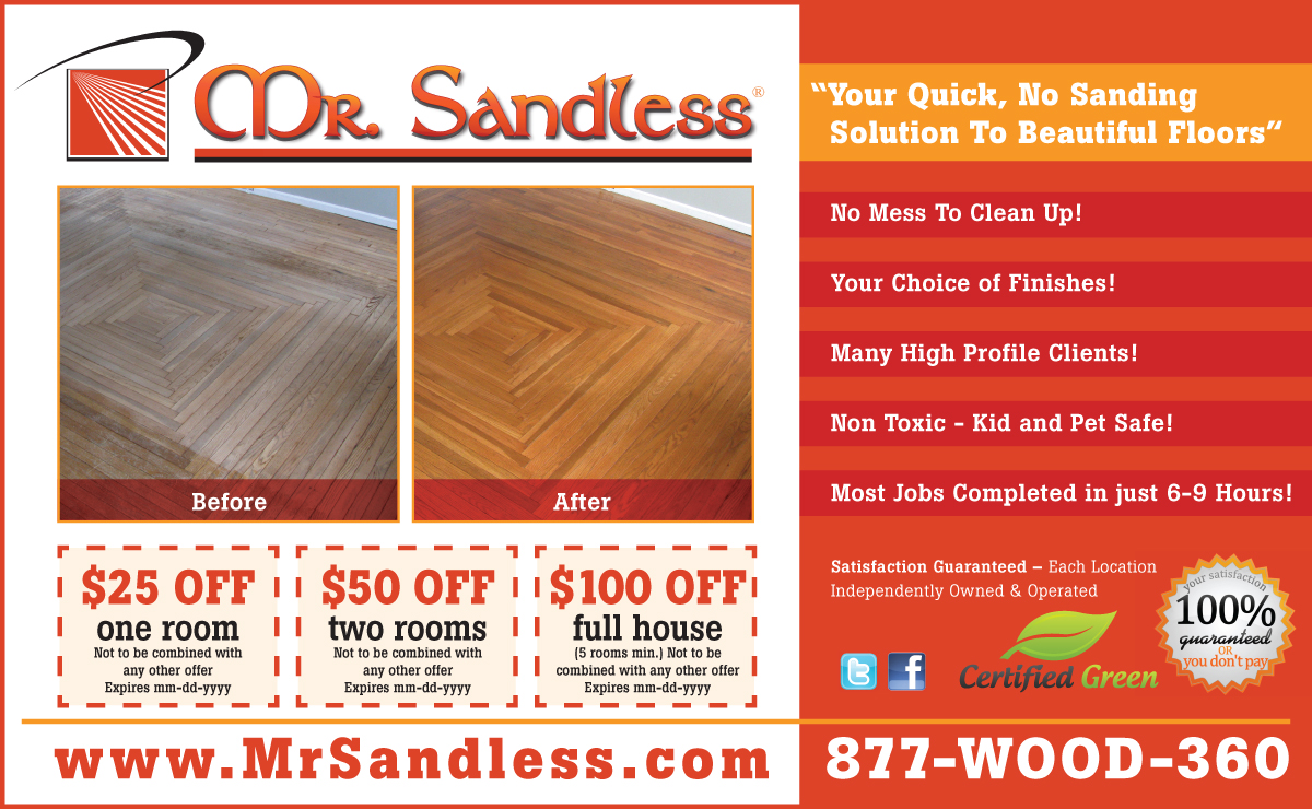 Advertisement Design by Tony Walker Graphics Limited for Mr. Sandless Inc | Design #667657