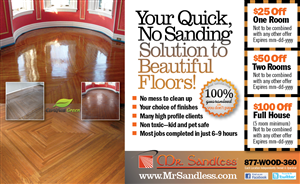 Advertisement Design by Peter Nam for Mr. Sandless Inc | Design: #680472