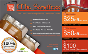 Advertisement Design by ksenia design for Mr. Sandless Inc | Design: #673656