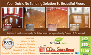Advertisement Design by Black Stallions Impressive Solutions for Mr. Sandless Inc | Design #682447