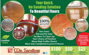 Werbe-Design von Impressive Solutions für Mr. Sandless Inc | Design: #682496