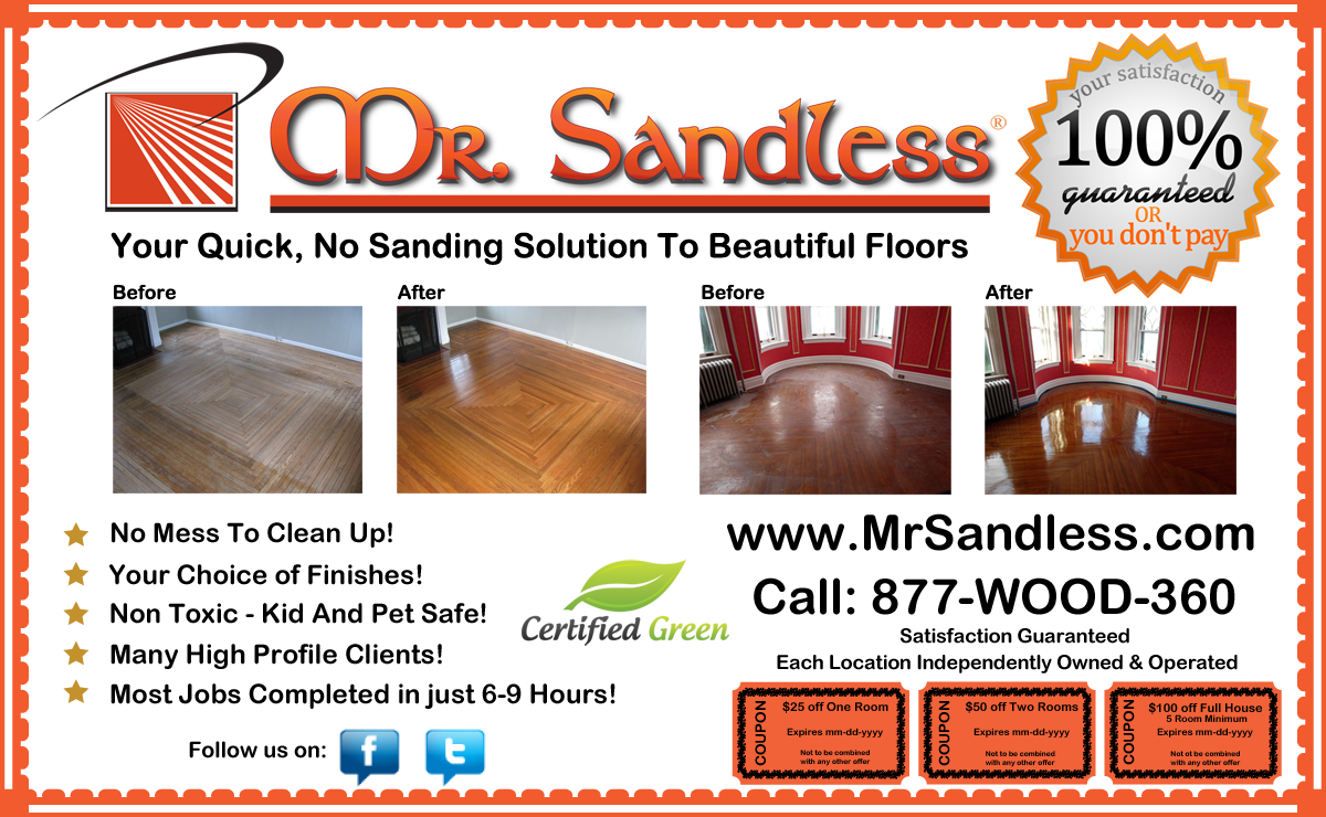 Advertisement Design by marty1950 for Mr. Sandless Inc | Design #669129